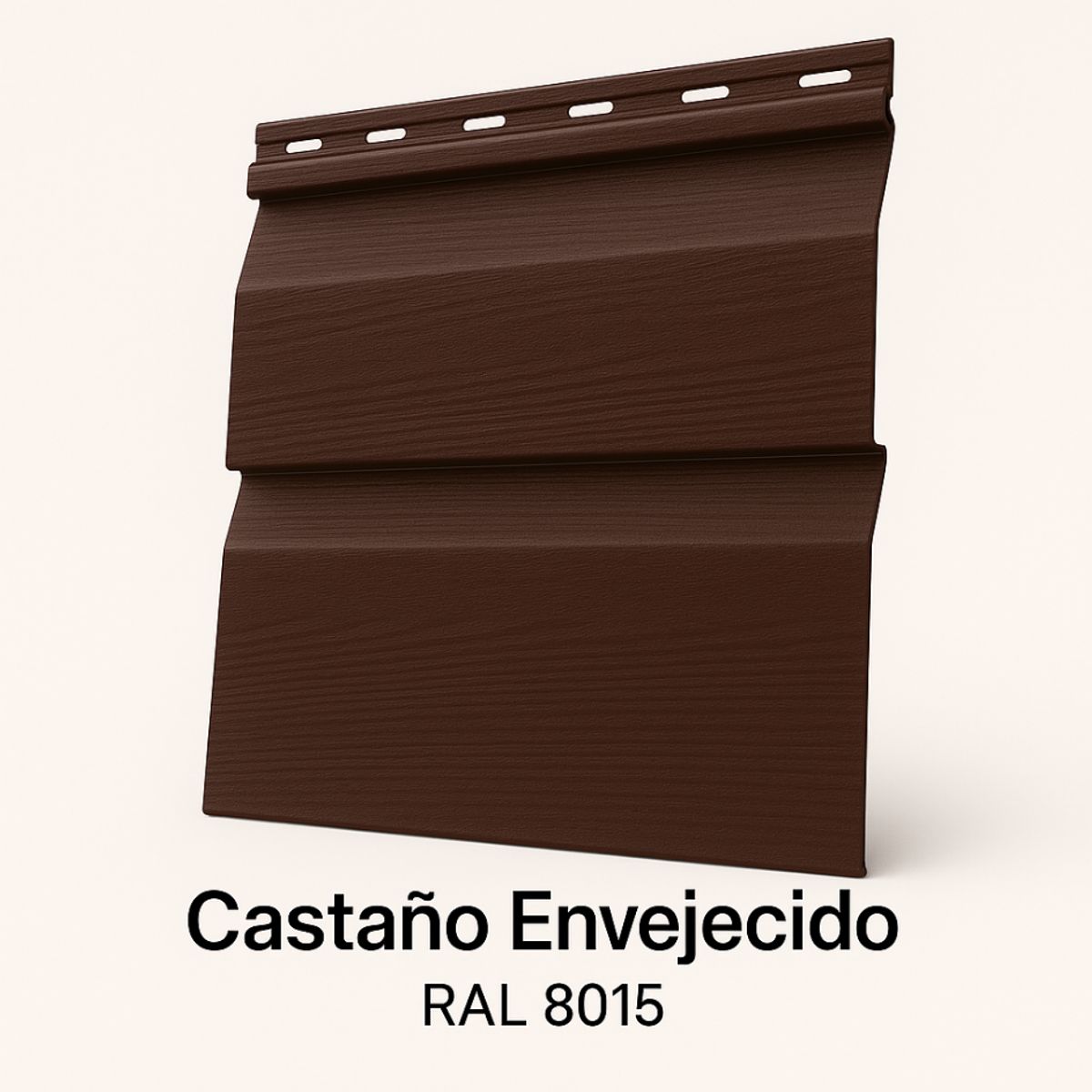WORLD ACRYLIC - ESMALTE PU - TINETA 10 LITROS SIDING PCV PLASTICOS - CASTAÑO ENVEJECIDO