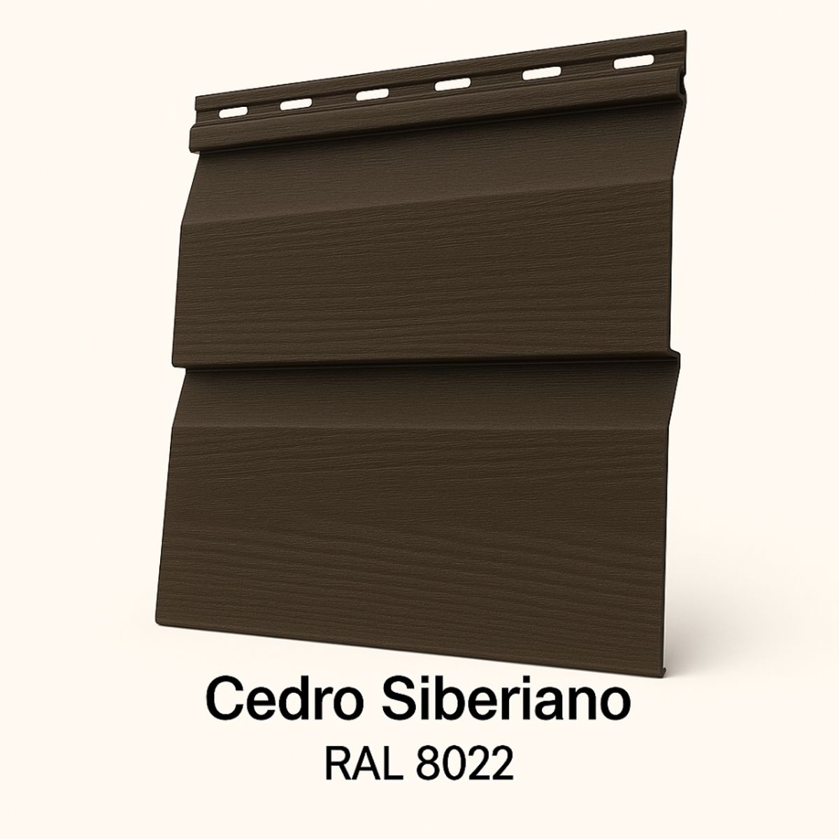 WORLD ACRYLIC - ESMALTE PU - TINETA 10 LITROS SIDING PCV PLASTICOS - CEDRO SIBERIANO