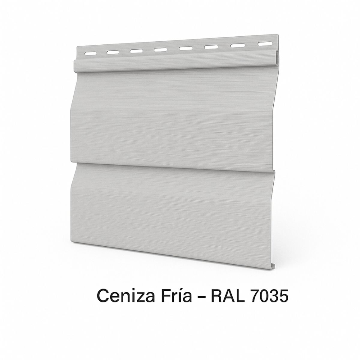ESMALTE PU - TINETA 10 LITROS SIDING PCV PLASTICOS - CENIZA FRÍA, marca WORLD ACRYLIC - Foto 2