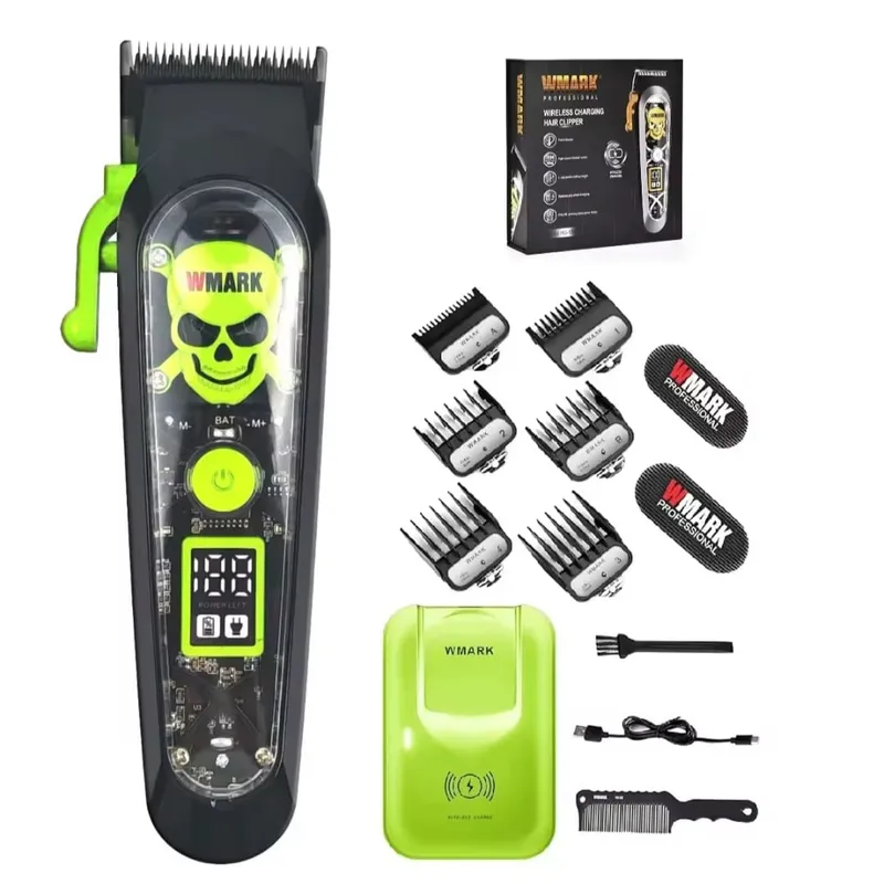 WMARK - Cortadora Profesional de pelo con carga magnética Wmark NG130