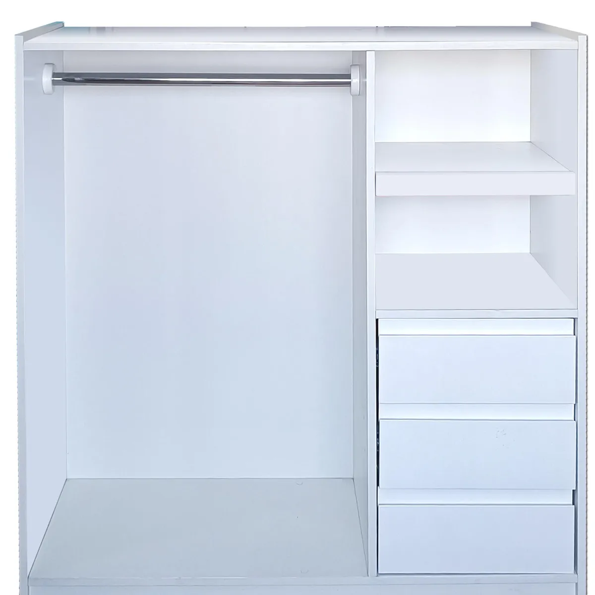 DECORACION CREATIVA - Mini Closet Montessori - Linea Minimal Blanco