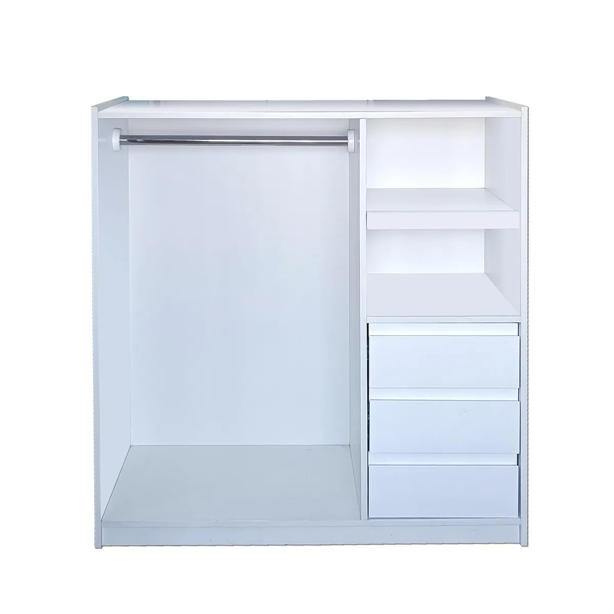 DECORACION CREATIVA - Mini Closet Montessori - Linea Minimal Blanco