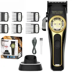 KEMEI - Maquina Cortar pelo profesional Con base de carga k-2373