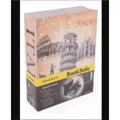 GENERICO - Caja Fuerte De Seguridad En Forma De Libro Metálica Llaves