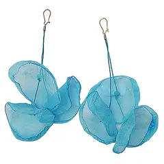 VIVAFELICIA - Aros Hechos a Mano Angelina Azul Cielo