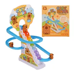 FLIPEREX - Juguete Pista Capibara New Style Entretenida Tobogán Carrera