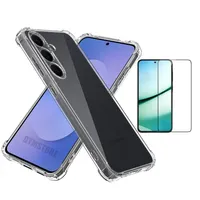 Carcasa Transparente Premium + Lamina 9H para Samsung S24 FE