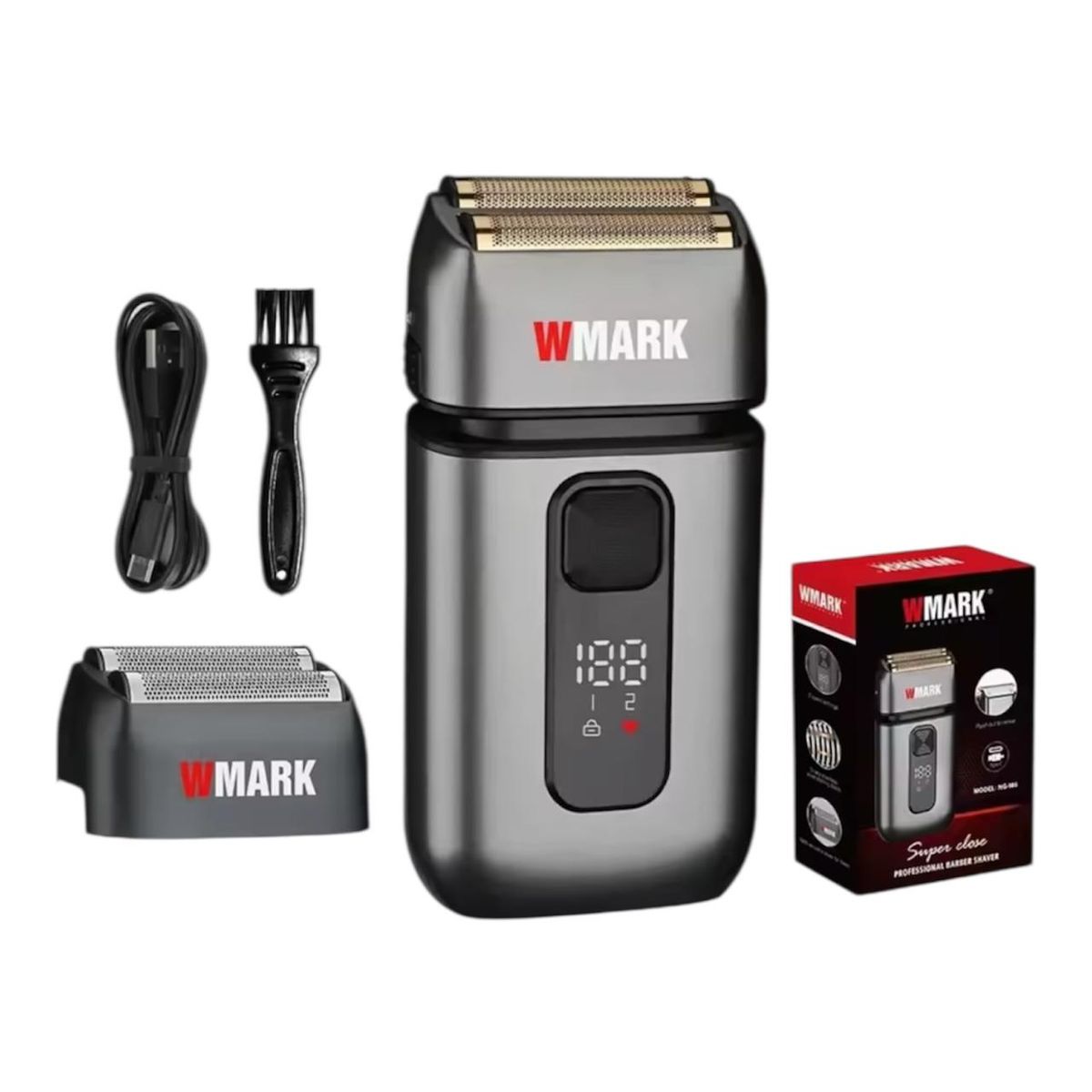 WMARK - Maquina Afeitadora de pelo Inalambrica Wmark 2 in1 NG-986