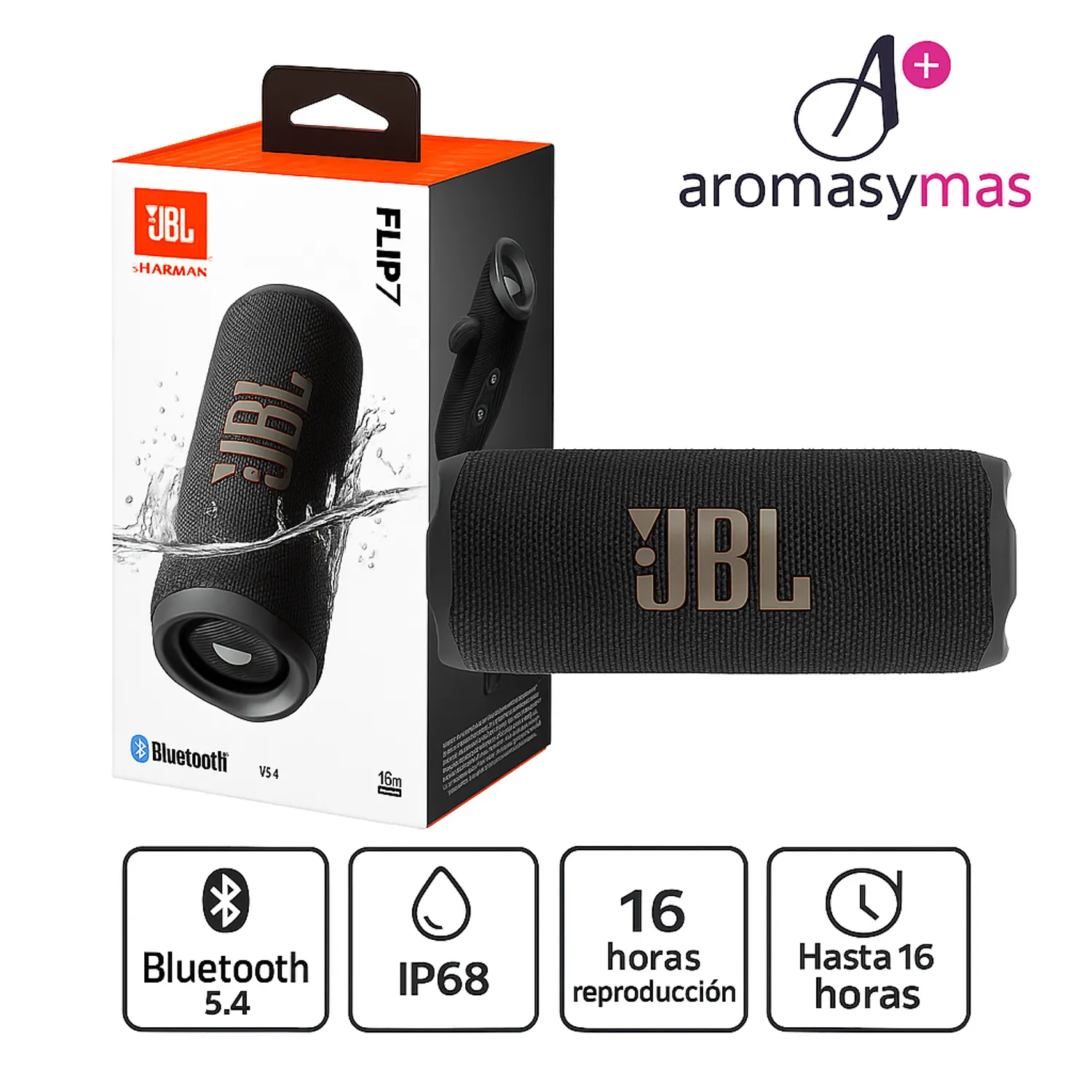 Parlante JBL Flip 7 Bluetooth 5.4 | Sodimac Chile