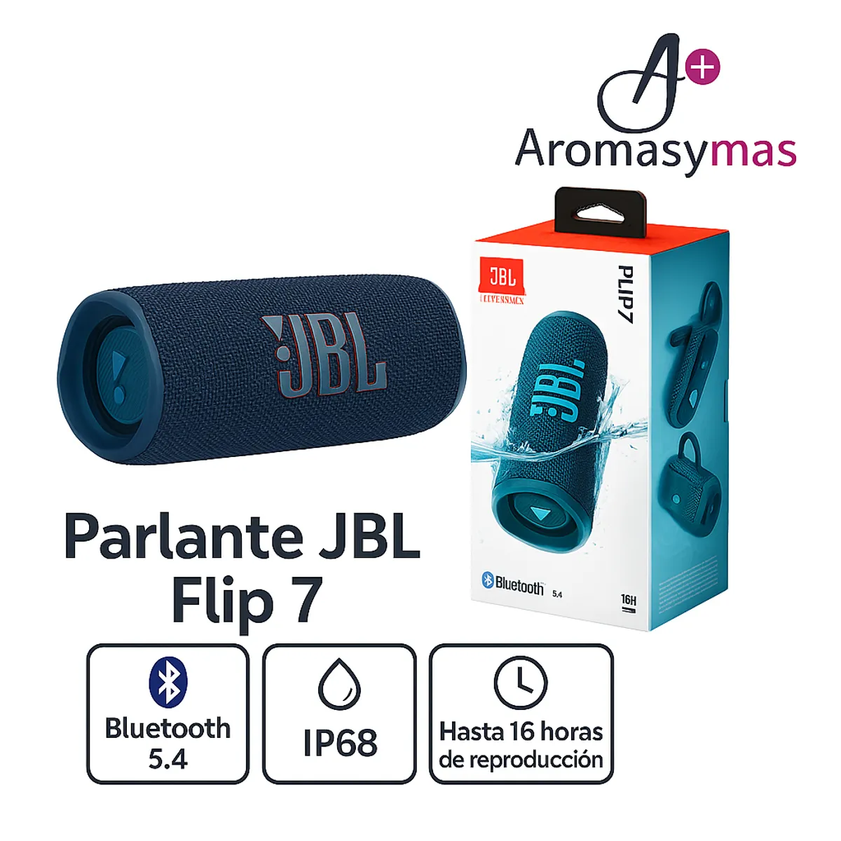 JBL - Parlante JBL Flip 7 Bluetooth 5.4