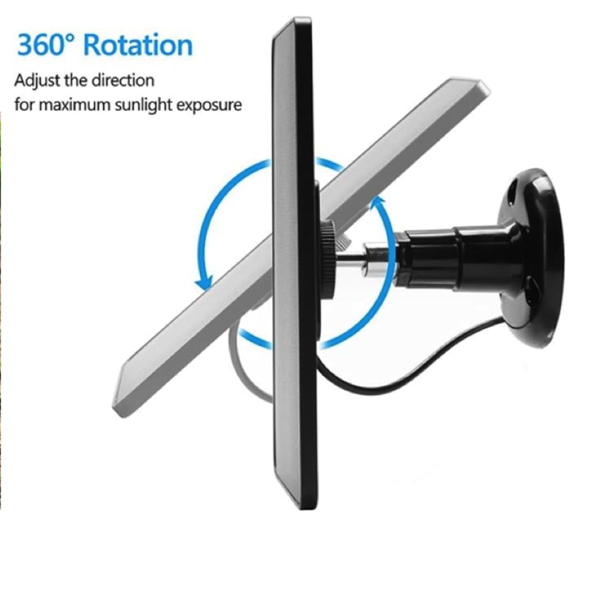 OEM - Panel solar para cámaras de seguridad cámara USB de 4 W