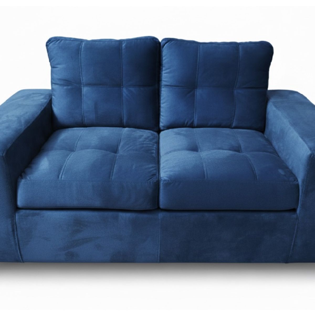 MUEBLES COTTONI - Sofá 2 cuerpos Lucca Felpa