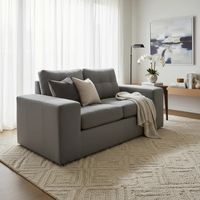 Sofá 2 cuerpos Lucca Felpa