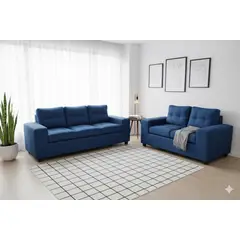 MUEBLES COTTONI - Living 3-2 Lucca Felpa