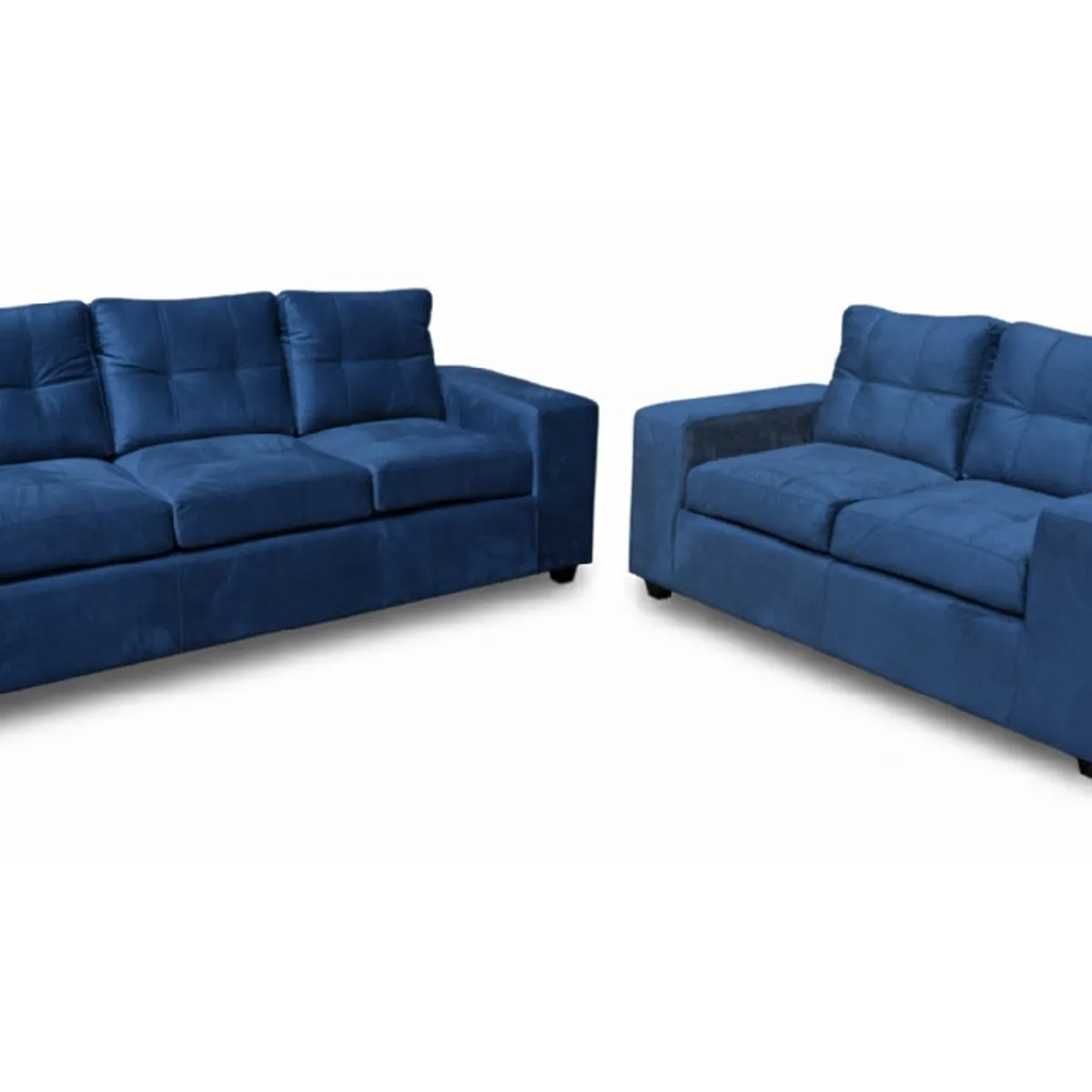 MUEBLES COTTONI - Living 3-2 Lucca Felpa