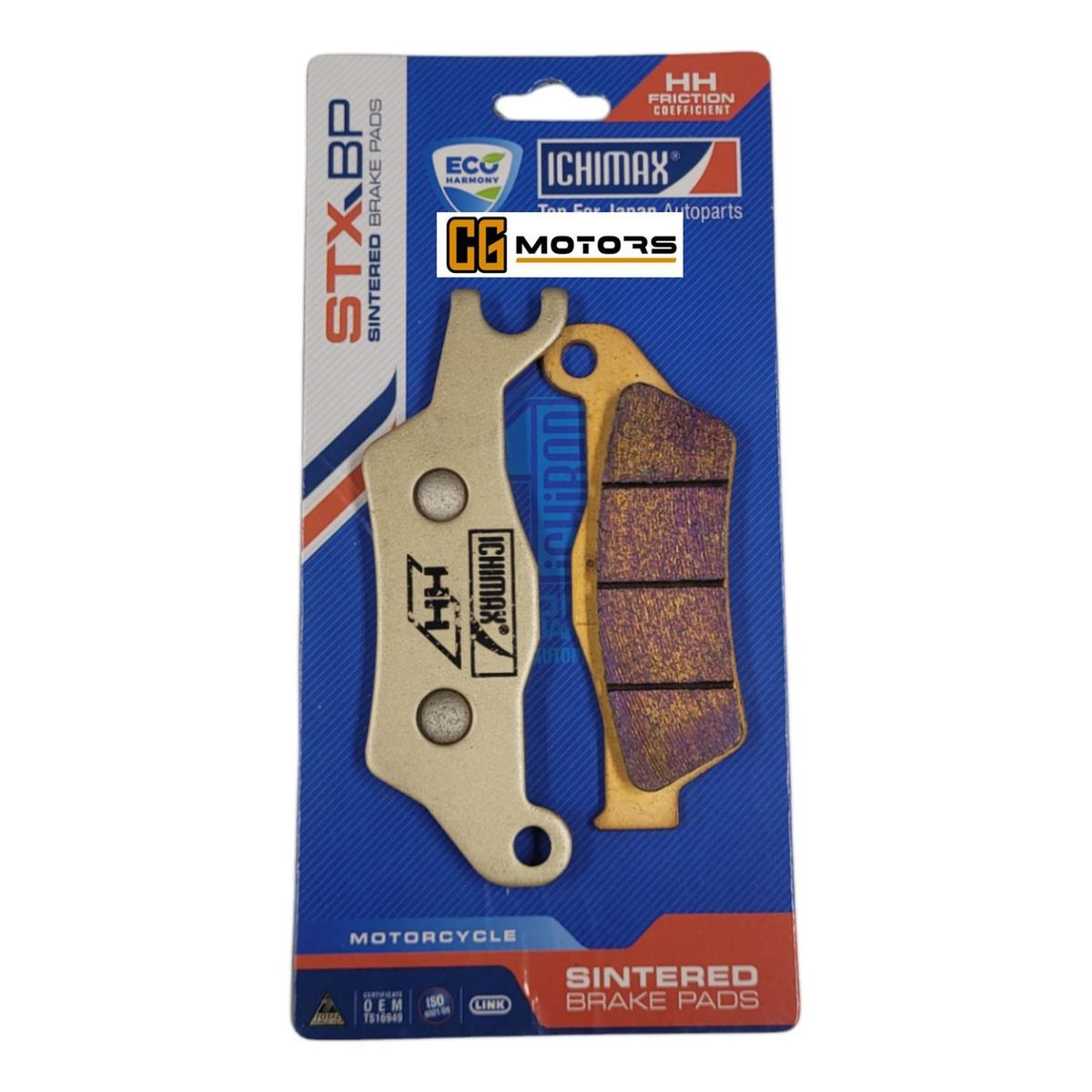 GENERICO - Pastillas Freno Delantera Suzuki Gixxer 150/250 Sinterizadas