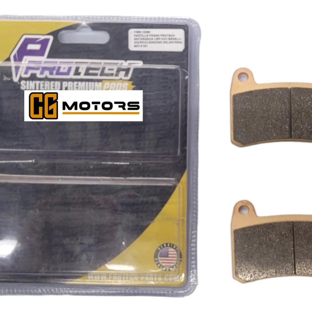 GENERICO - Pastillas Freno Delanteras Benelli Tnt 300 / 302s / Bn 302r