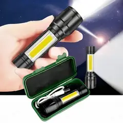GENERICO - Mini Linterna Led Linterna Tactica Linterna Recargable Usb