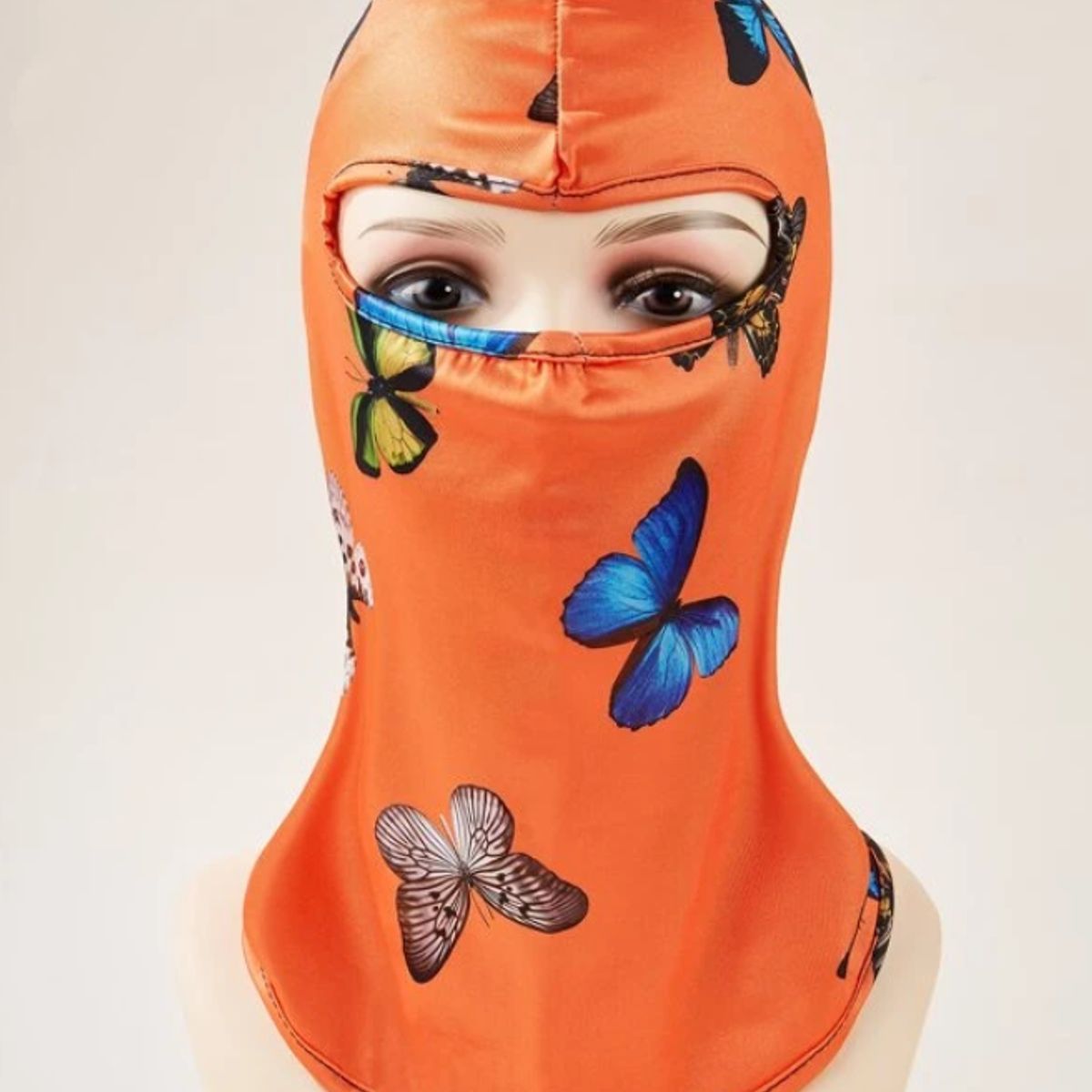 KIRAMA CLOTHING STORE - Pasamontañas estampado de mariposas en colores surtidos para chicas