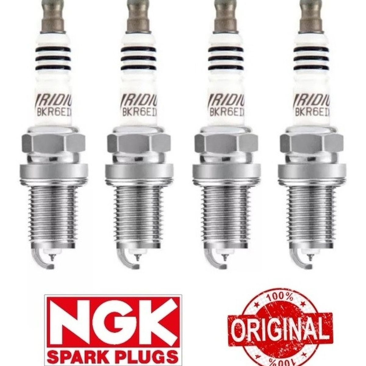 GENERICO - Pack 4 Bujías Chevrolet Optra 1.6 2004-2016 Iridium Original