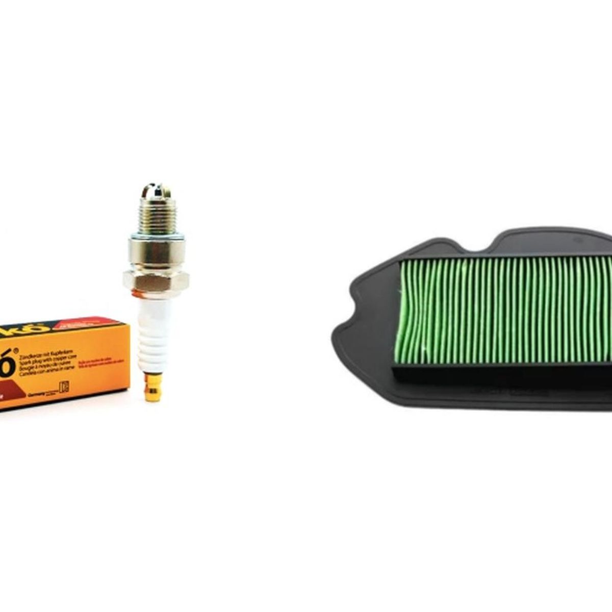 GENERICO - Kit Mantencion Para Honda Navi 110 / Bujia + Filtro Japones