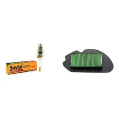 GENERICO - Kit Mantencion Para Honda Navi 110 / Bujia + Filtro Japones