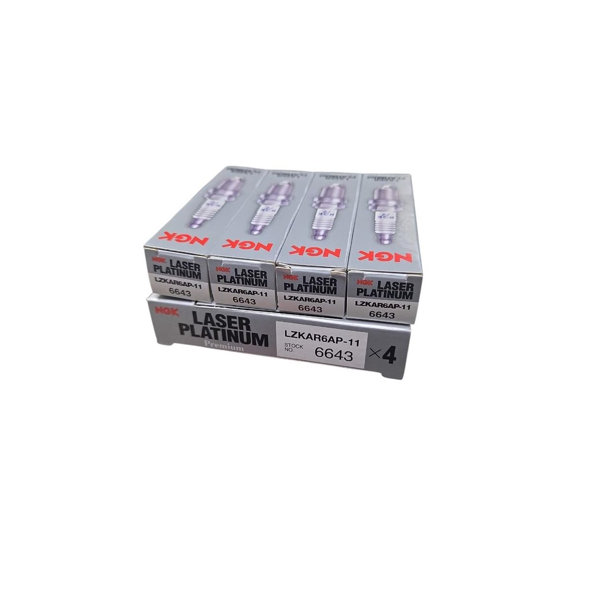 GENERICO - Kit 4 Bujias Nissan X-trail T32 Original / 2.0 - 2.5 Iridium