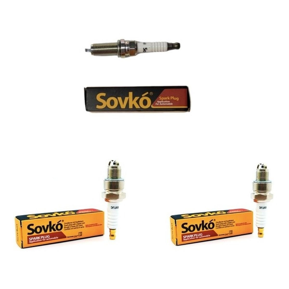 GENERICO - Juego De Bujias Para Moto Pulsar Ns 200 / Rs 200