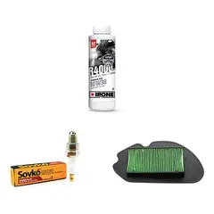 GENERICO - Kit De Mantencion Honda Navi 110 / Aceite + Filtro + Bujia