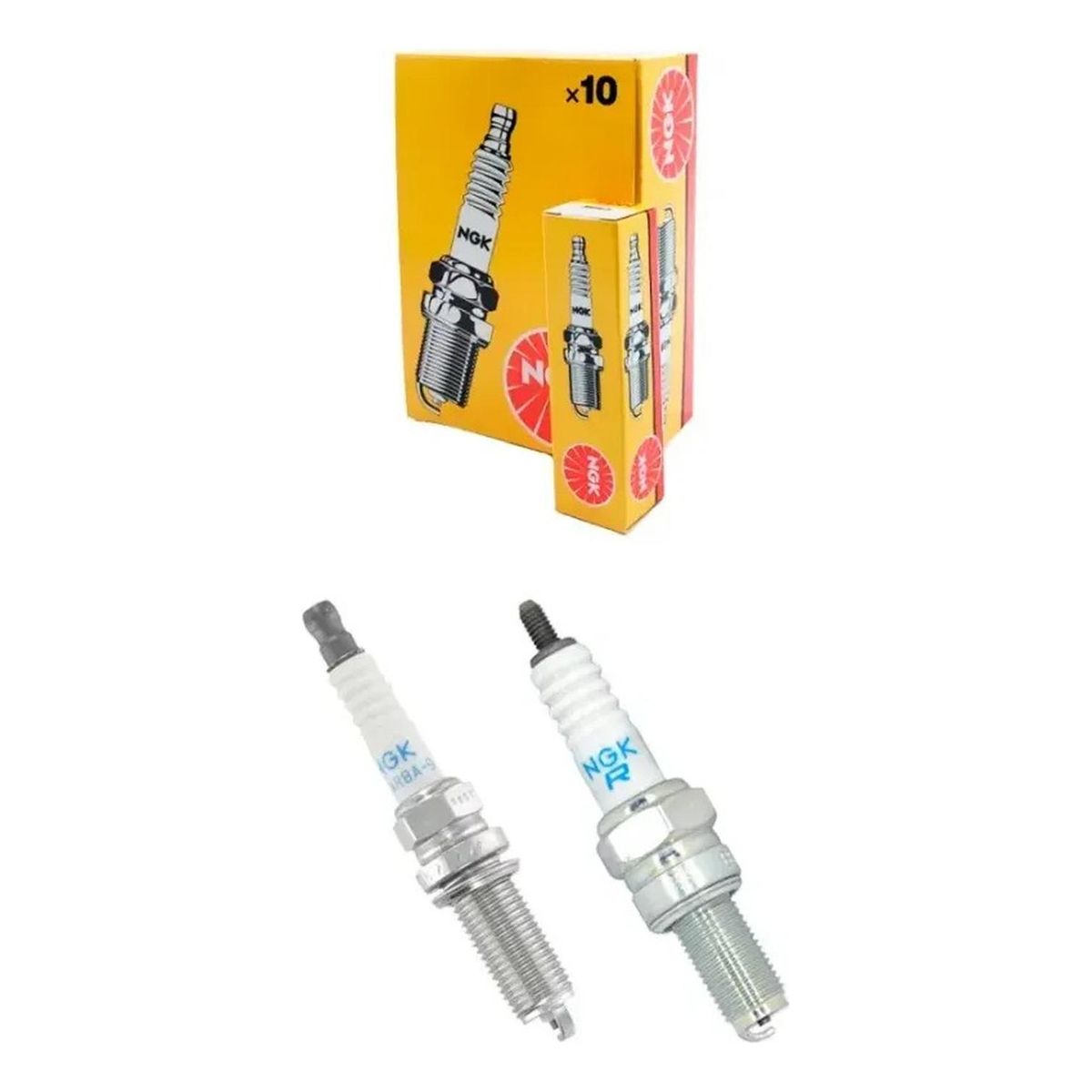 GENERICO - Pack 2 Bujias Para Moto Bmw G310r / G310gs Original Ngk