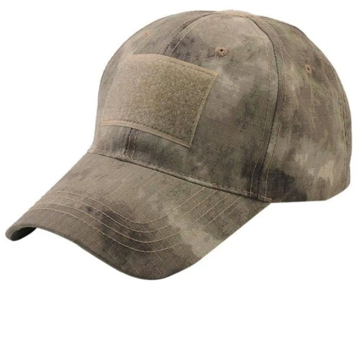 KIRAMA CLOTHING STORE - Jockey multicolor camuflado con parche frontal de velcro