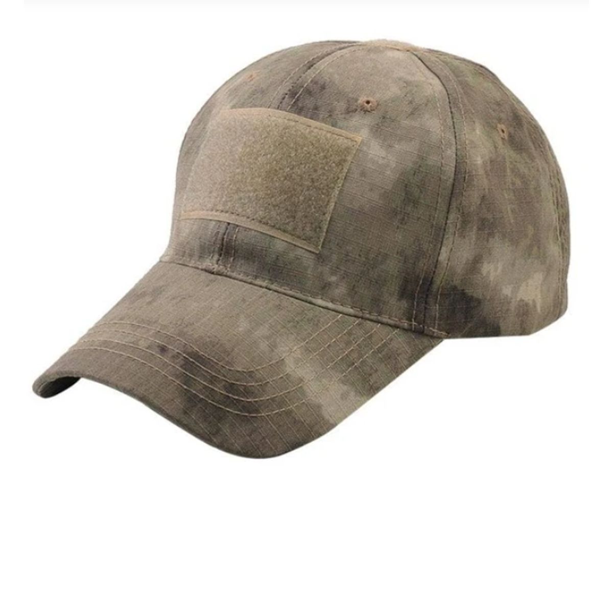 KIRAMA CLOTHING STORE - Jockey multicolor camuflado con parche frontal de velcro