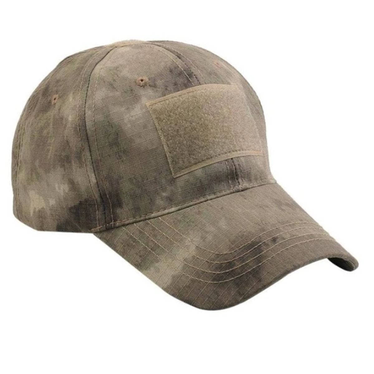 KIRAMA CLOTHING STORE - Jockey multicolor camuflado con parche frontal de velcro