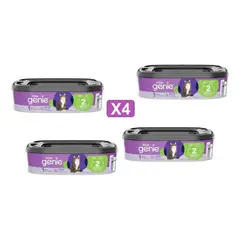 GENERICO - X4 Bolsas De Recarga Higiénica Repuesto Litter Genie Refill