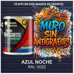 EPOXY - PINTURA PU ANTIGRAFITIS - ULTRA PROTECTOR - GALÓN AZUL NOCHE