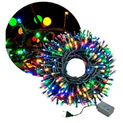 GENERICO - Guirnalda Multicolor 1000 Led Luces Para Arbol de Navidad