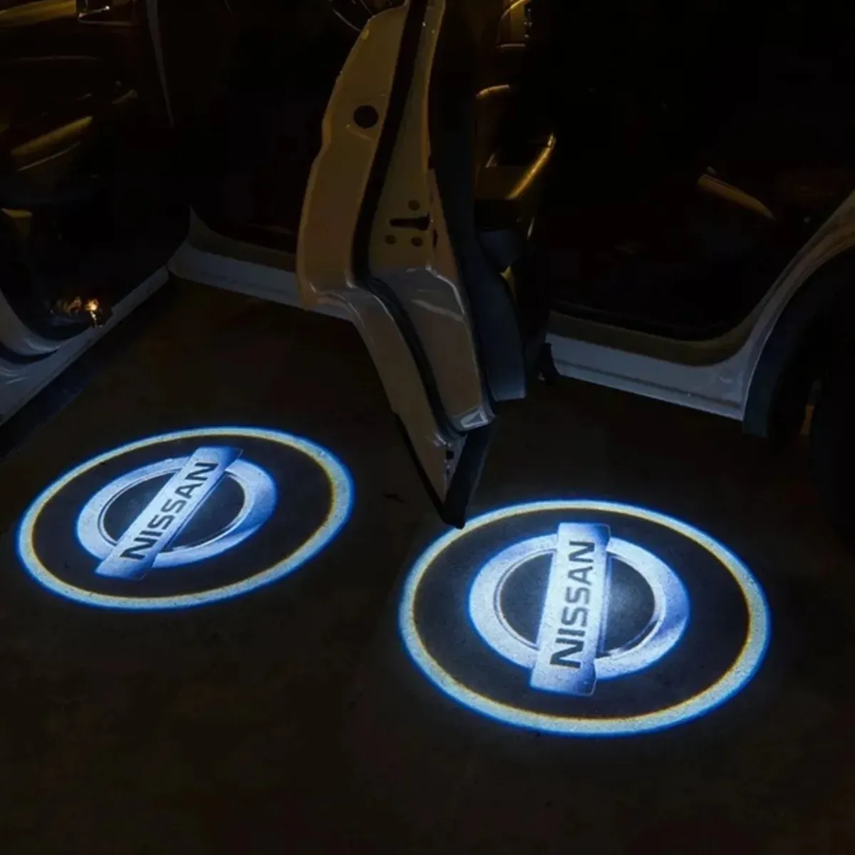 GENERICO - Par Luces De Cortesia Para Puertas Proyección Insignia Nissan