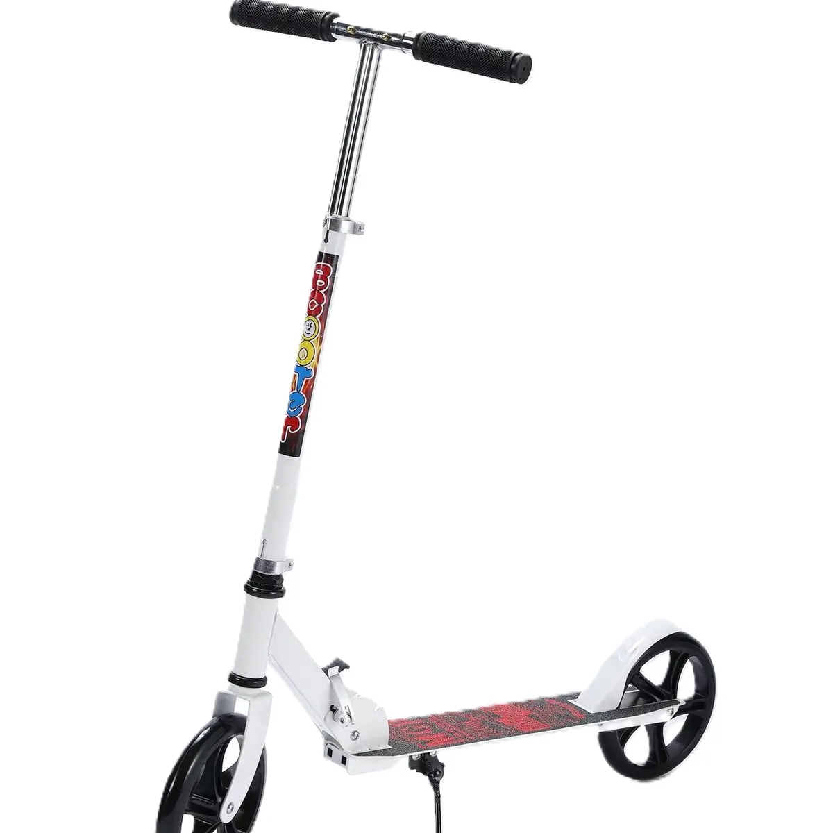 EASY FIT - Scooter Monopatín De Pie Plegable Ajustable Jovenes Adultos