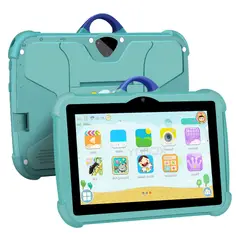 BLWOENS - Tablet para Niños 7 Pulg Nodizz con Control Parental 16GB- - Verde