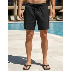 BLUE MOUNTAIN - Shorts Hombre Deportivo Secado Rápido + Spandex