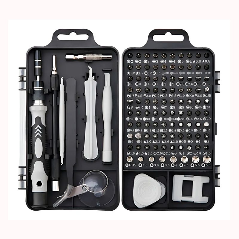 GENERICO - Juego de destornilladores de precisión magneticos Set 115 En 1