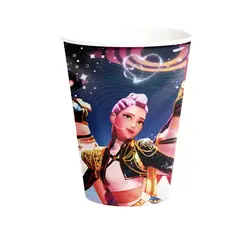 GENERICO - Vasos Huntrix Demon Hunters Pack 10 Fiesta 9cm Para Cotillon