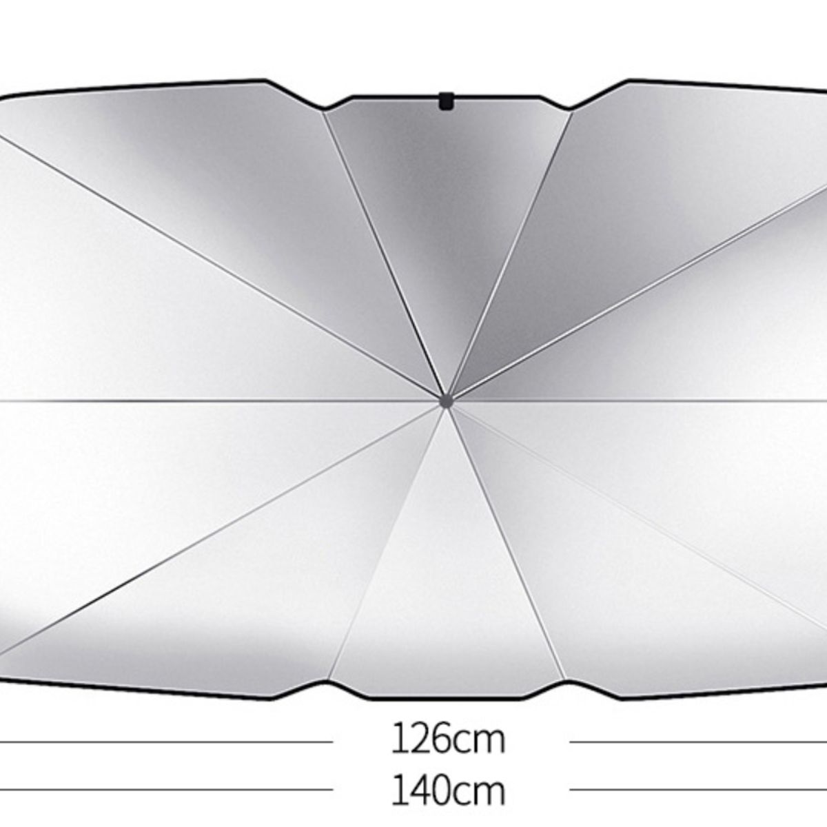KINDA NICE - Parasol De Auto Genérica Para Línea Pesada