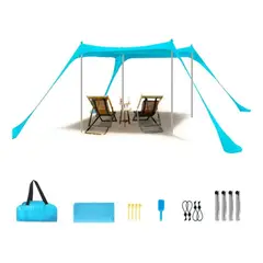 AFVENTURA - Carpa Toldo De Playa Lona Sombrilla Protector Tienda Campaña