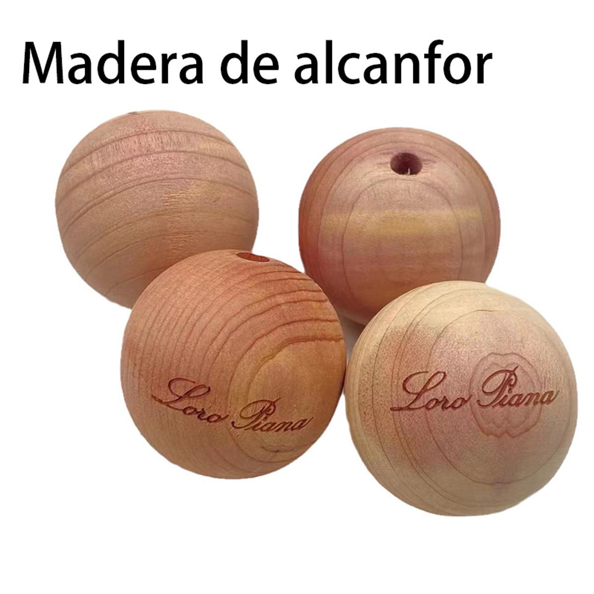 KINDA NICE - 60 Bolas De Cedro Repelente Para Polillas + Bolsa