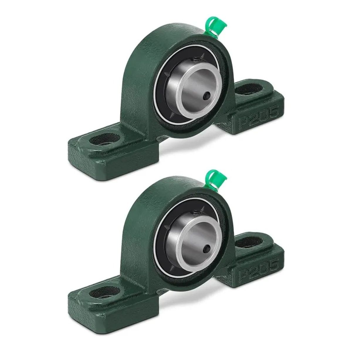 GENERICO - 2pcs Ucp205 Soporte Con Rodamiento Chumasera 25mm