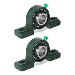 GENERICO - 2pcs Ucp205 Soporte Con Rodamiento Chumasera 25mm