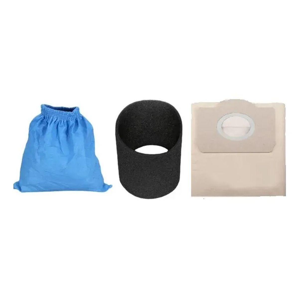 KUANGYE - Set Filtro + Bolsa Polvo Aspiradora Tambor Para Einhell