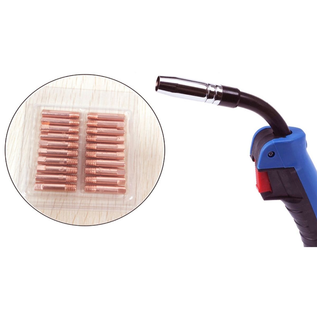 KINDA NICE - Punta De Contacto 20 Boquillas Krafter Mig 0.8mm