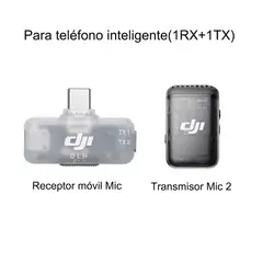 DJI - Receptor móvil de la serie Mic + Transmisor Mic 2